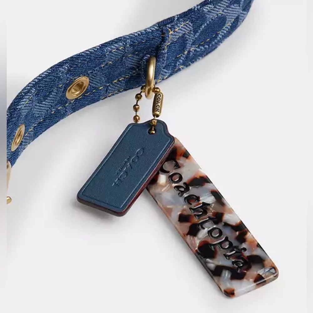 Coachtopia Cargo Shoulder Bag In Upcrafted Signature Denim - Picture 7 of 7